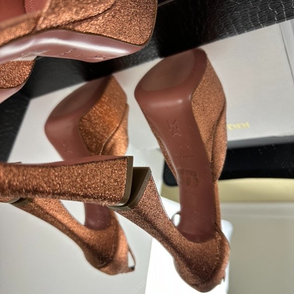 AMINA MUADDI BIANCA PLATFORM SHOES - Picture 8 of 11